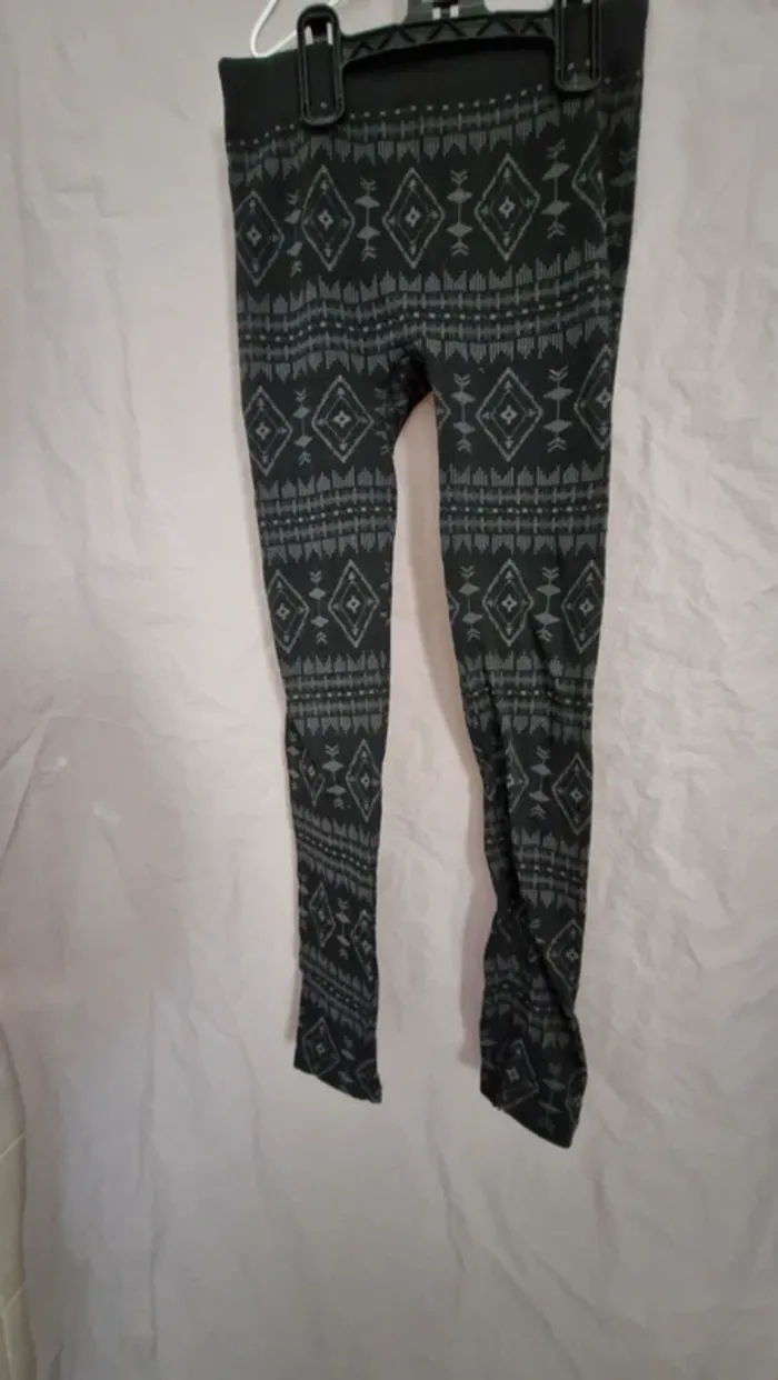 Pantalon leggings noir femme