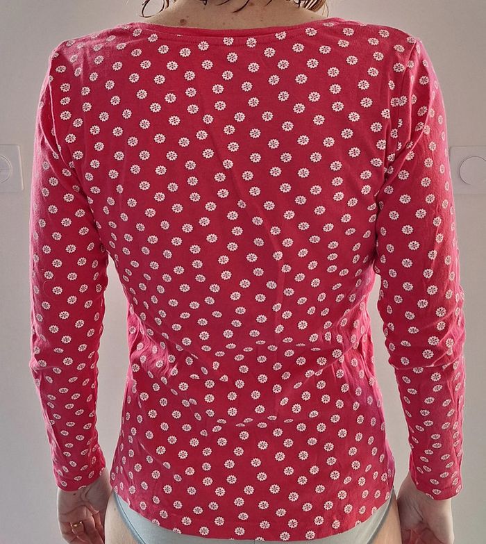 Haut manches longues rose - femme 38 40 - photo numéro 2