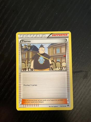 Carte Pokémon tierno 112/122