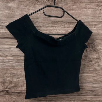 Crop top noir Zara - 36/S