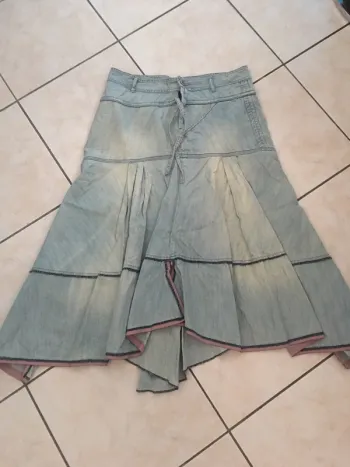 jupe en jean One Step taille 38