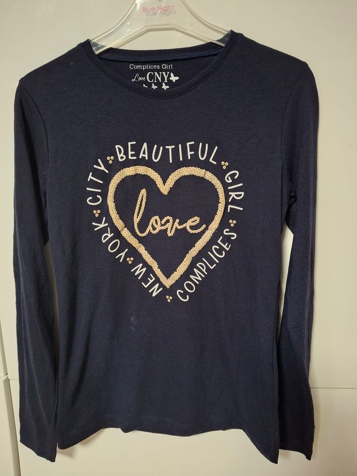 T.shirt manches longues fille