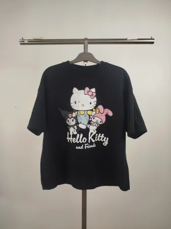 T-shirt noir imprimé Hello Kitty and Friends Primark - taille S A1435