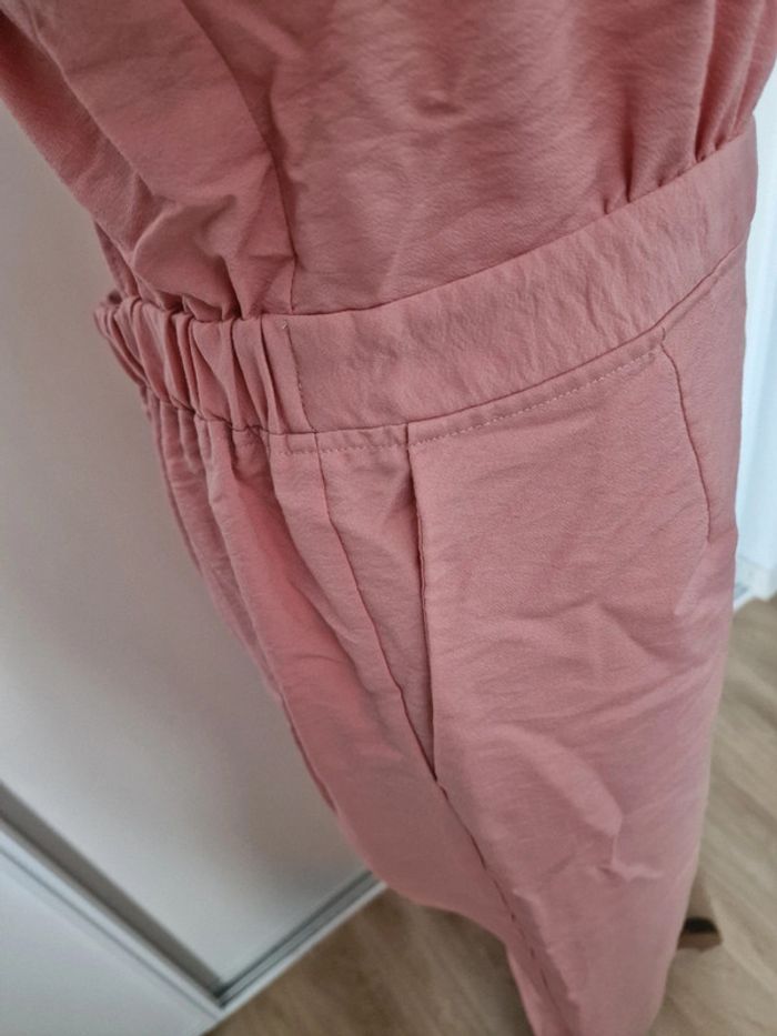 Combi pantalon rose femme - photo numéro 5