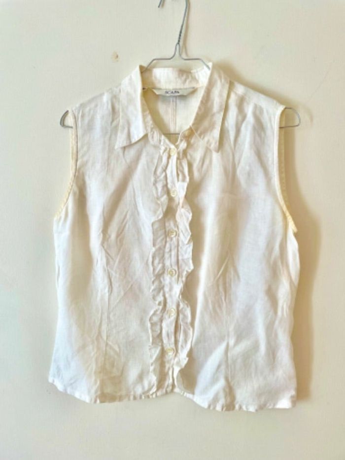Chemise sans manches vintage