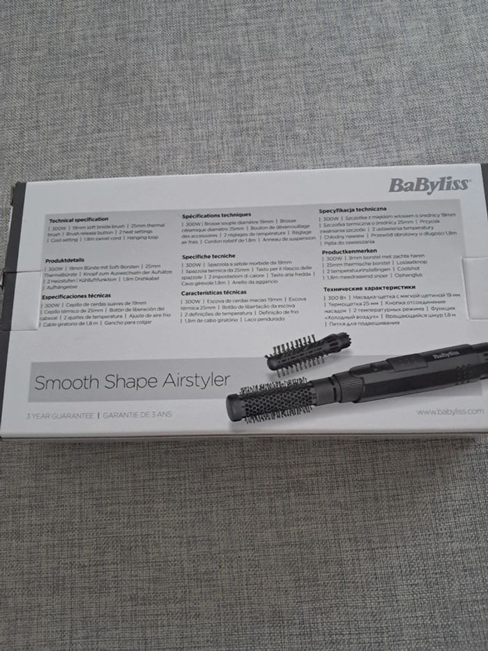 Babyliss - NEUF - Smooth Shape Airstyler - 300w - photo numéro 2