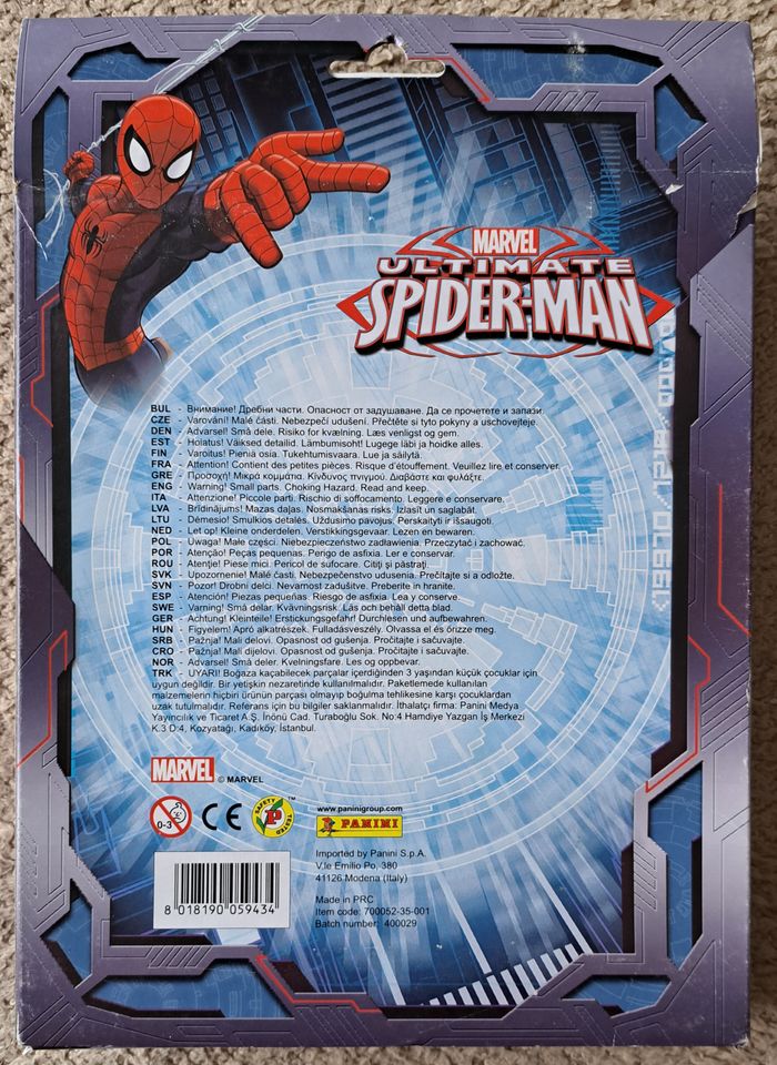 🃏 Lot de 1000 autocollants Marvel Ultimate Spider-Man - Panini - neuf - photo numéro 2