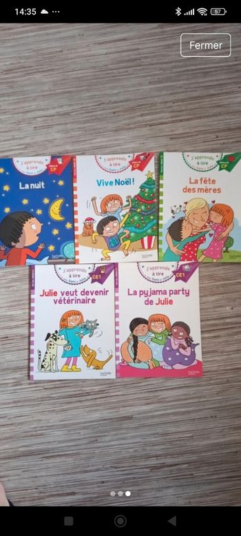 Lot de livre