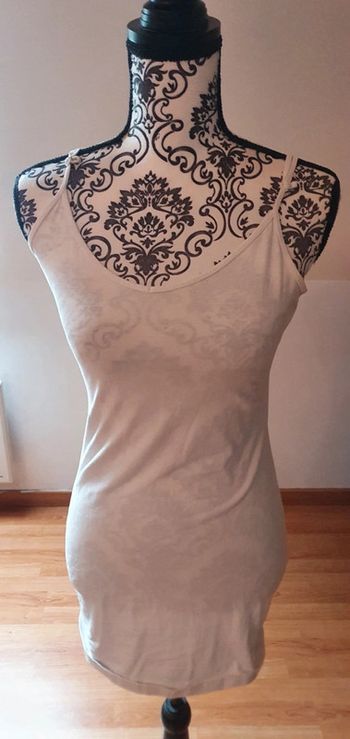 Maillot long fine bretelles