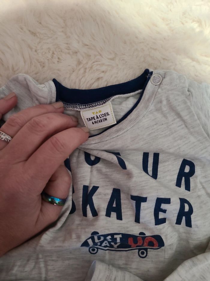 Tee shirt skateboard - photo numéro 3