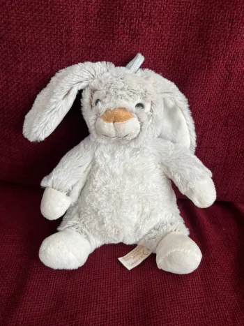 Peluche doudou lapin