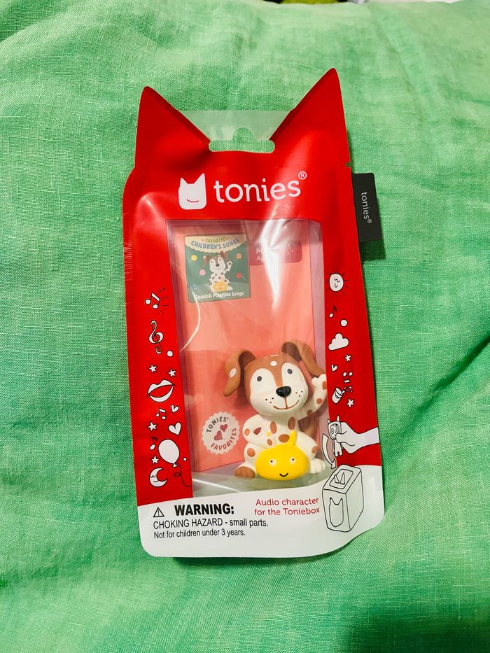 Tonies chansons en espagnol chien USA