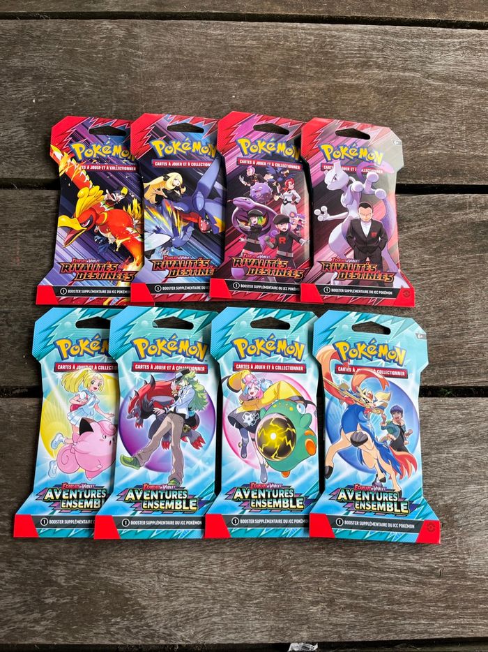 2 artset boosters blisters Pokémon ev10 et ev09