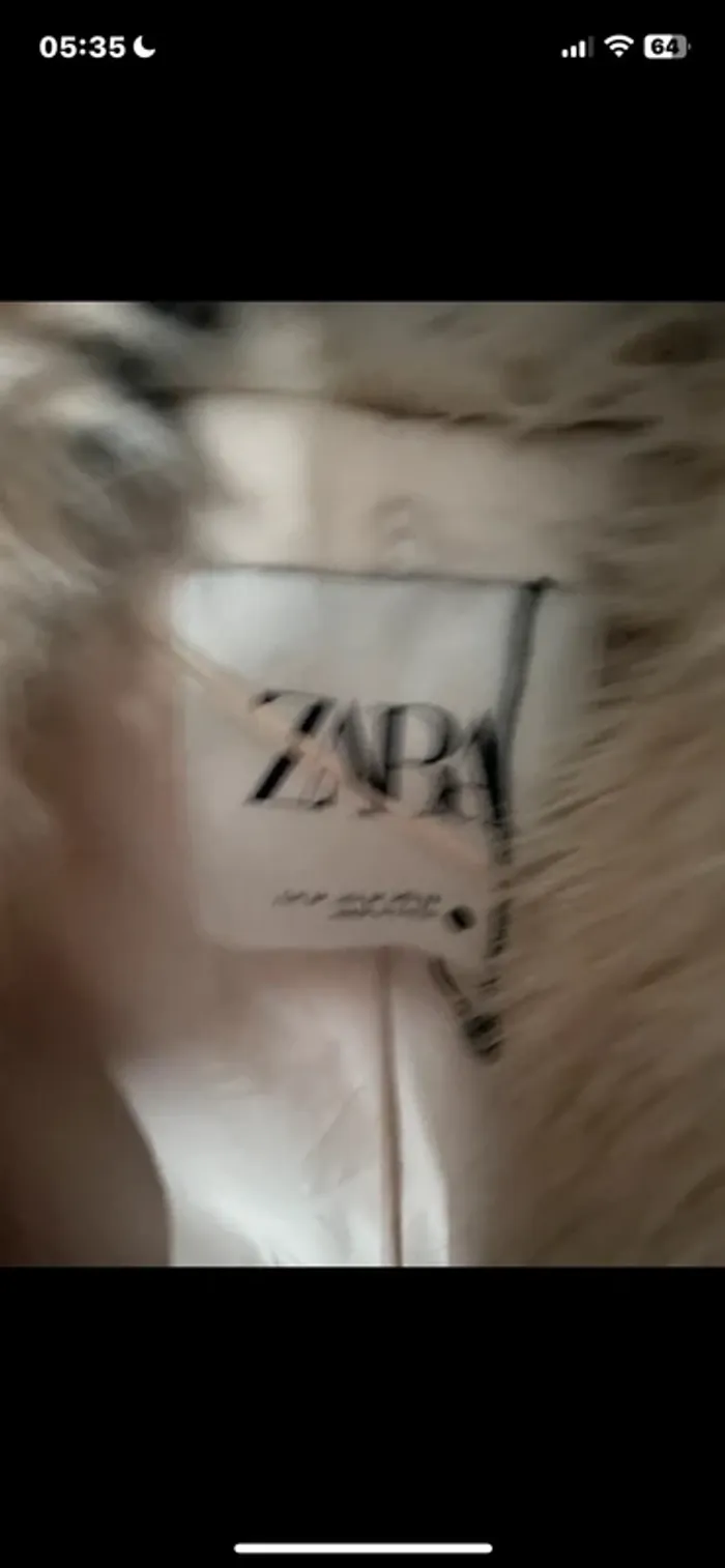 Très beau manteau col châle Zara  taille M.L - photo numéro 6