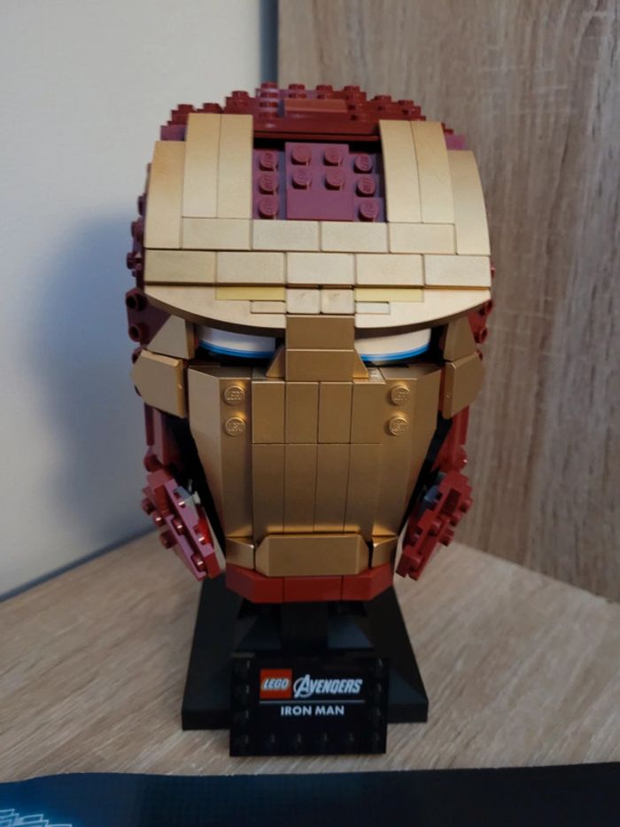 Lego Marvel super heroes 76165 Iron Man Helmet - photo numéro 3