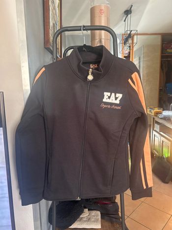 Sweat-shirt zippé Emporio Armani