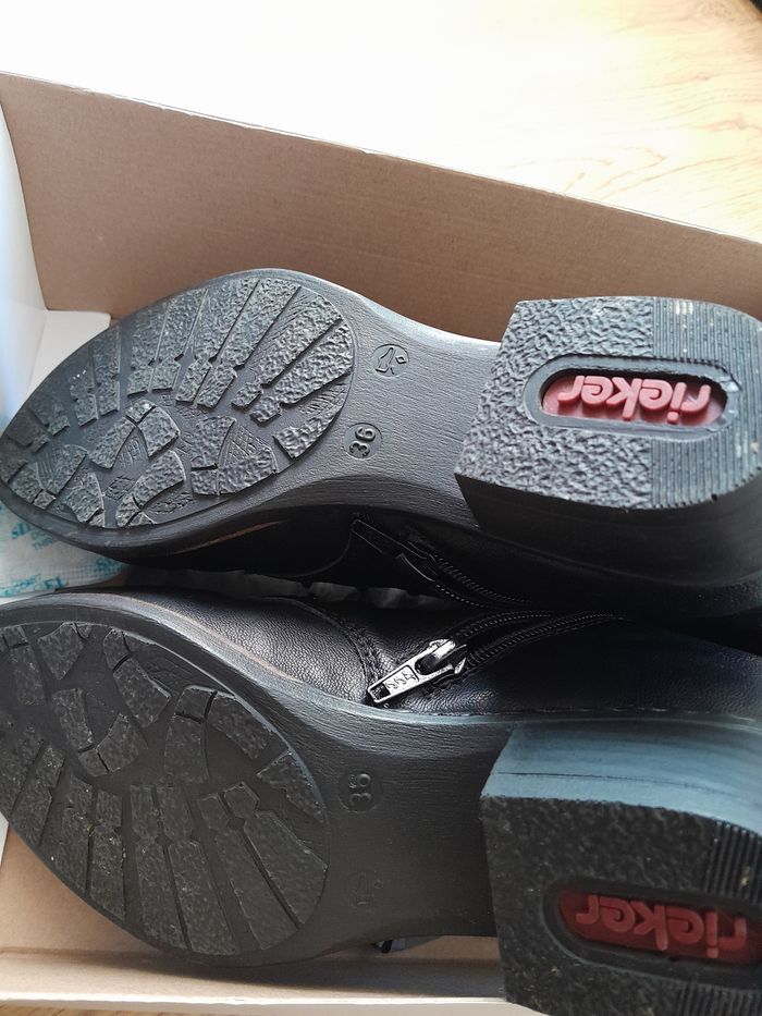 Bottines noires rieker taille 36 - photo numéro 5