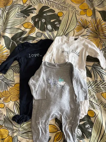 Lot de 3 pyjama fins