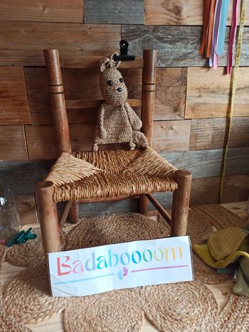 Doudou chien crochet fait main