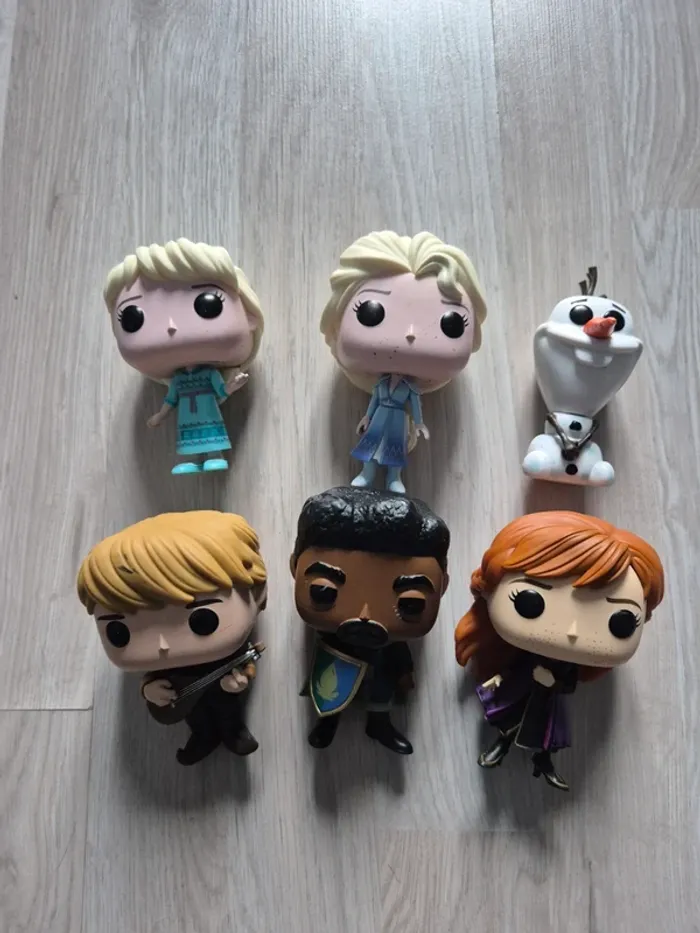 Lot de 6 POP Frozen II