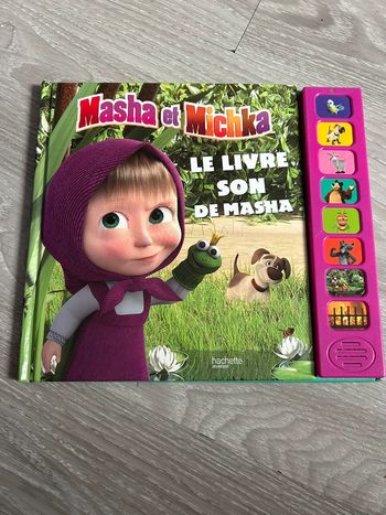 Livre sonore masha michka