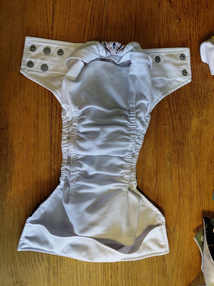 Lot de 6 couches à poche Happy flute à double goussets - photo numéro 2