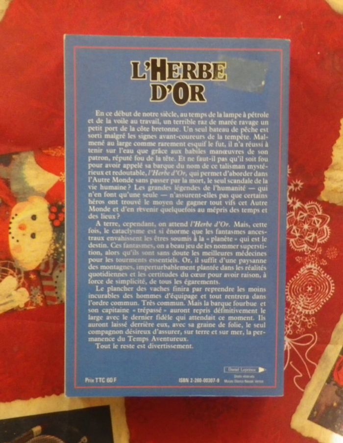 L'herbe d'or de Pierre Jakez Helias Ed. Julliard - photo numéro 2