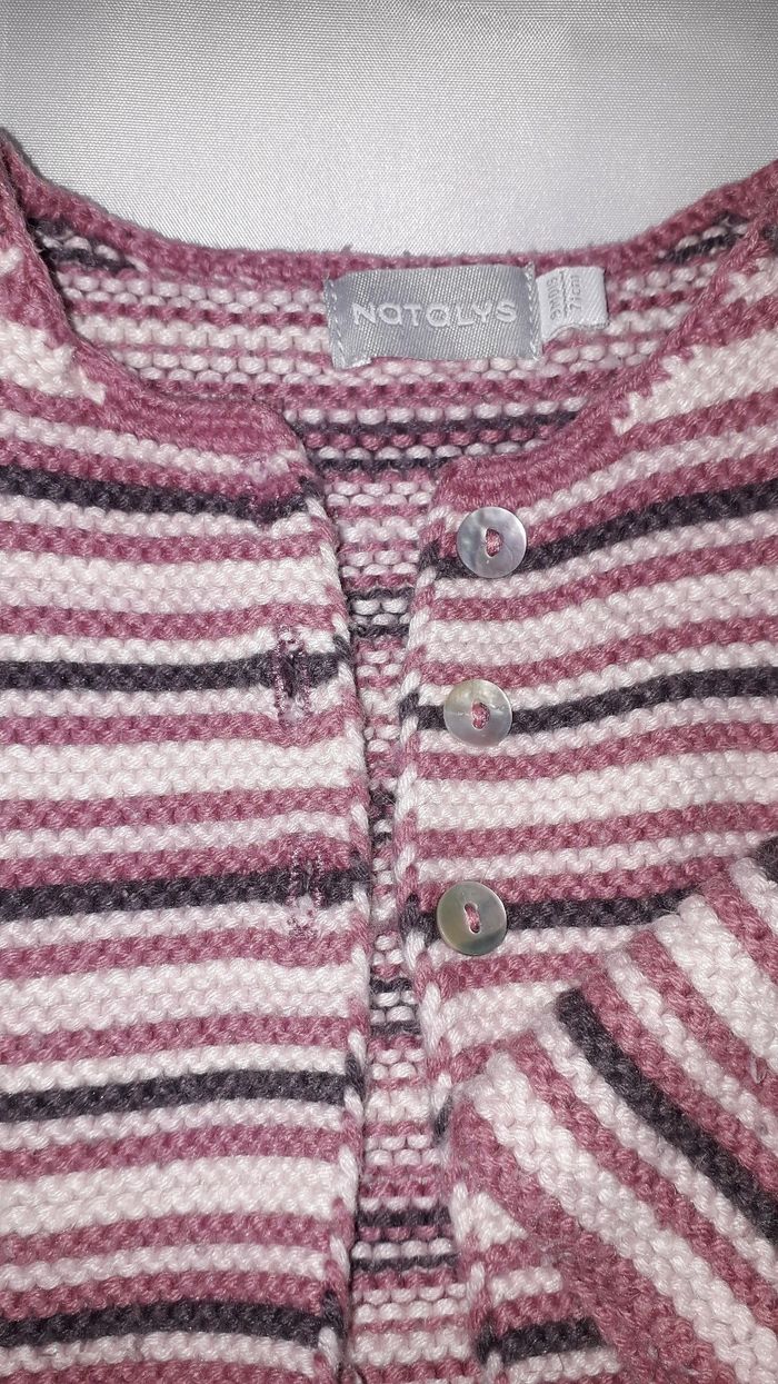 Cardigan Natalys 9 mois - photo numéro 3