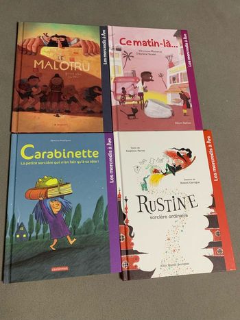 Lot livres macdo mercredis