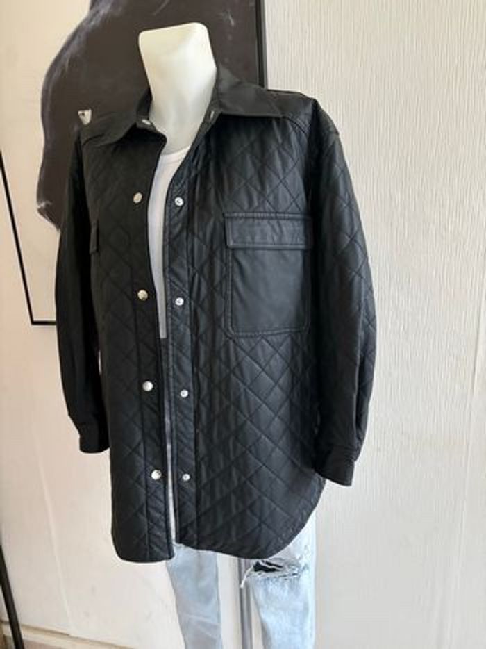 Surchemise en similicuir - photo numéro 3