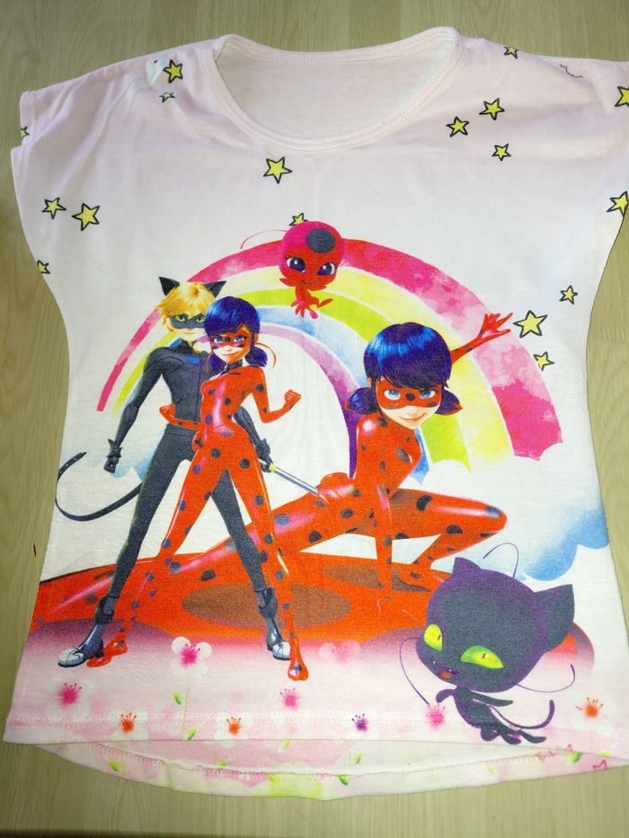 Tee-shirt manches courtes miraculous