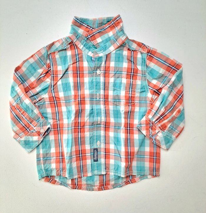 Chemise à carreaux 18 mois