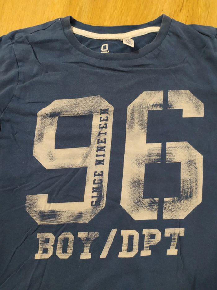 T-shirt 8 ans Okaïdi belu marine 96 BOT / DPT - photo numéro 2
