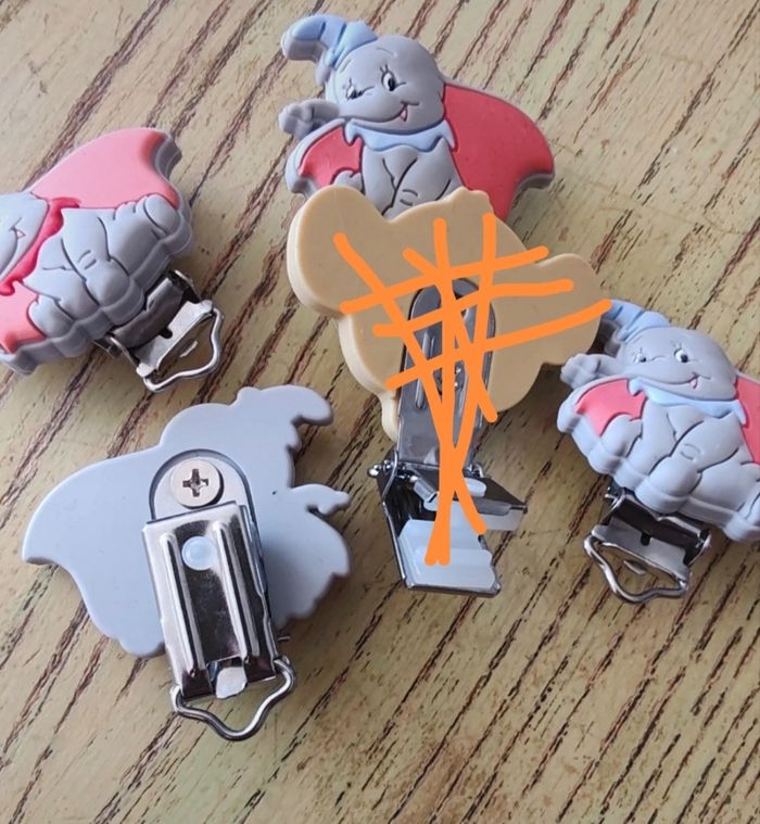 Clips pour attache tétine - photo numéro 2