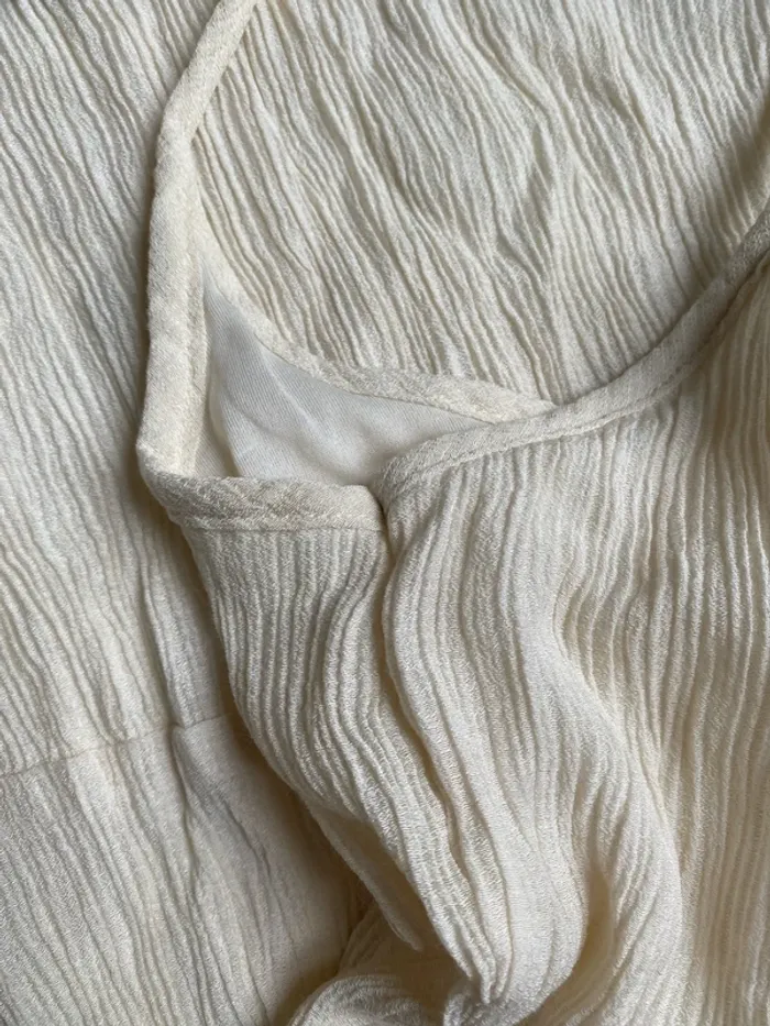 Mini robe crème H&M - photo numéro 6