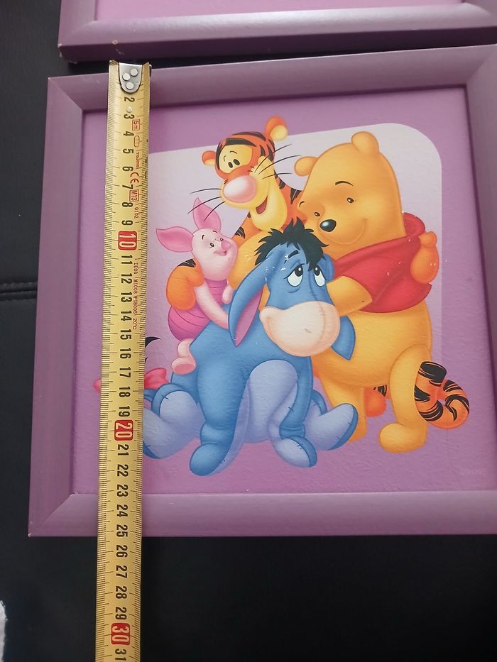 2 Cadres tableaux winnie l'ourson - photo numéro 5