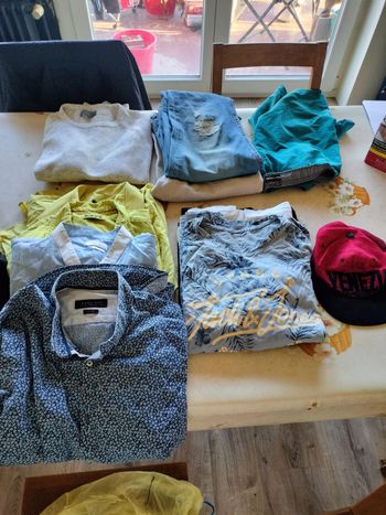 Vend lot de 14 pièces taille L homme