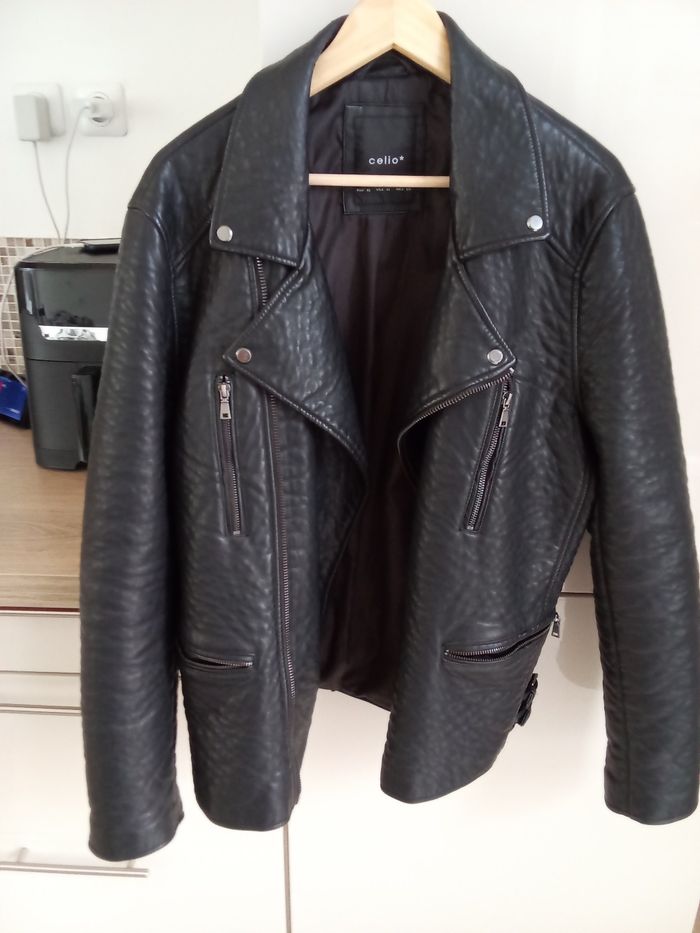 Blouson homme  cuir - photo numéro 3