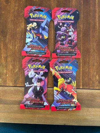 Booster artset rivalités destinées ev10 scellé français