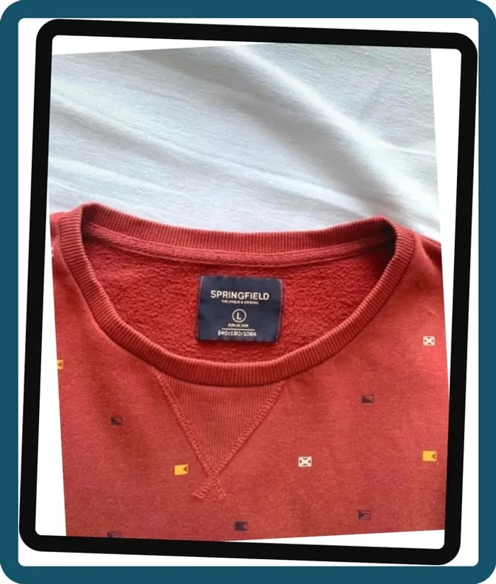 Très beau sweat homme Springfield Taille L - photo numéro 3