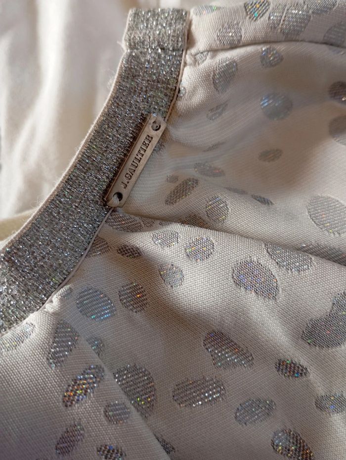 Ensemble fille jupe jpg jean Paul Gaultier junior + t-shirt orchestra 6 ans - photo numéro 6