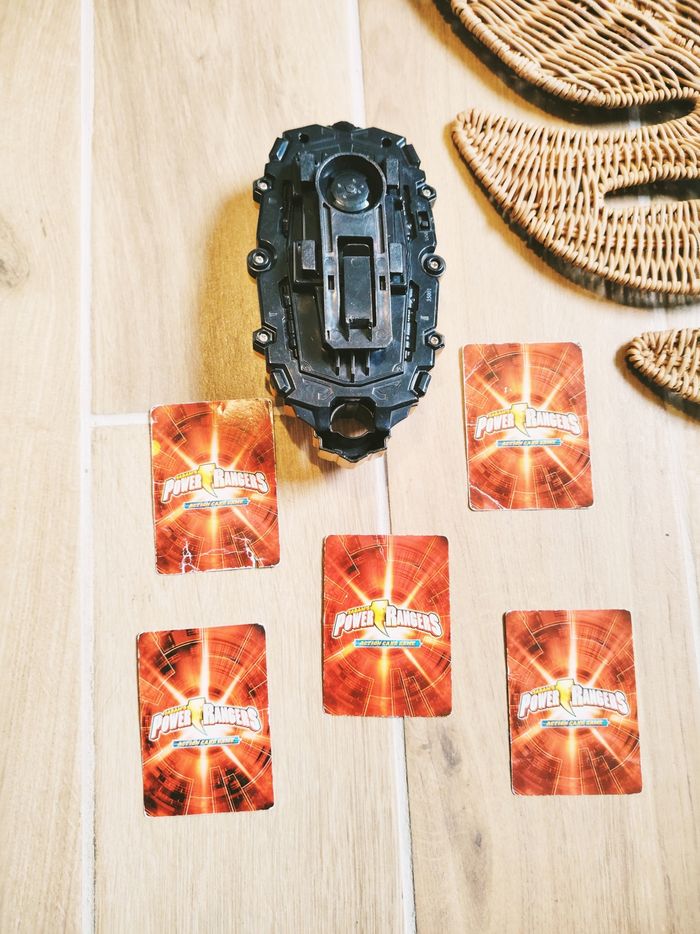🤖 Power rangers super megaforce lecteur de cartes interactif sons et lumières marque Bandai - photo numéro 7