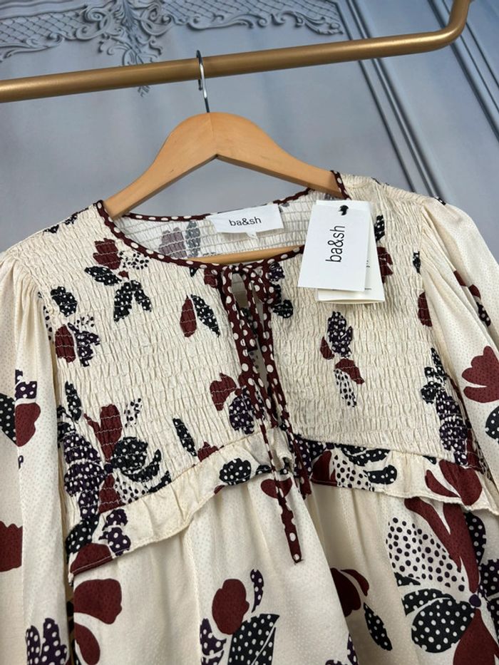 Blouse Ba&sh crème T1 / S neuve - photo numéro 3