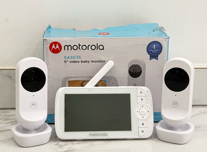 Babyphone écoute-bébé Motorola EASE35 double caméra. - photo numéro 2