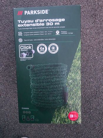 Tuyau d'arrosage 30 mètres NEUF 