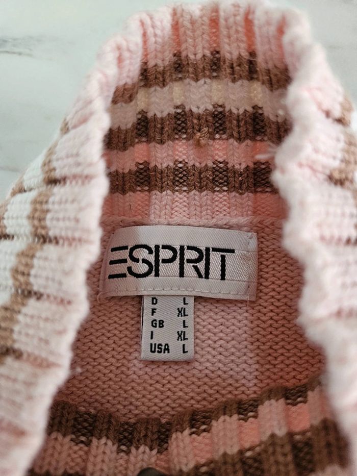Esprit pull rose sans manches taille XL - photo numéro 8