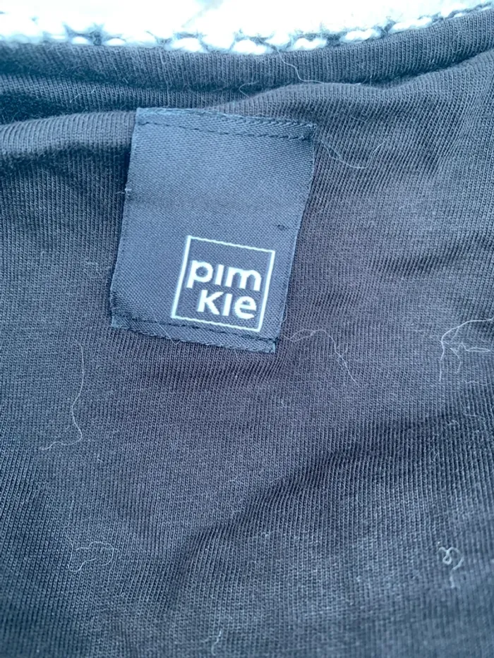 Veste Pinkie manches similicuir taille 36 taille S - photo numéro 7
