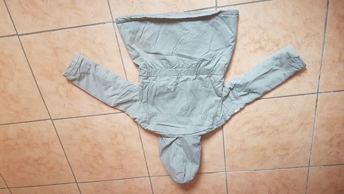 Manteau mi-saison à capuche fille 5 ans kaki Tissaia - photo numéro 6