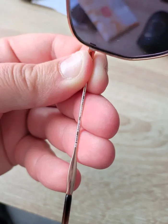Lunette solaire ray-ban rose gold - photo numéro 10