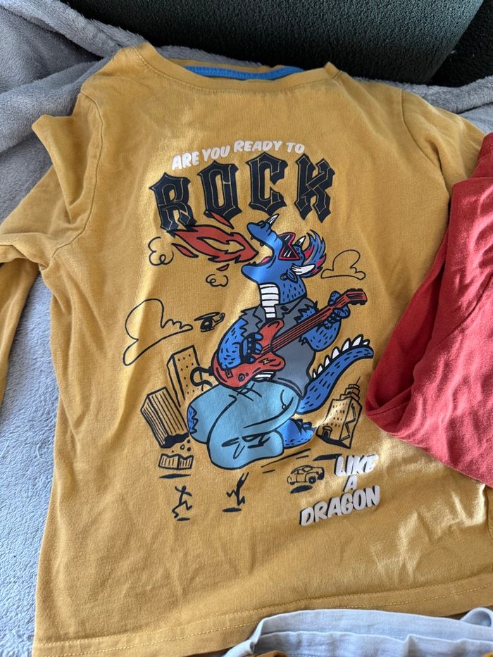 Lot tee shirt manches longues - photo numéro 3